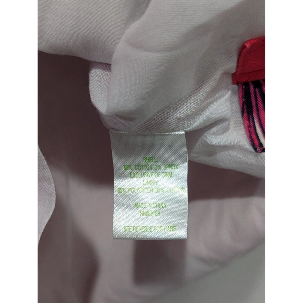 Lilly Pulitzer Kids Stephanie Island Coral Boom Shift Dress Pink Flowers Girls 7 - Picture 6 of 7